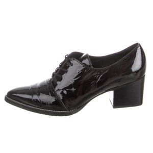Stuart Weitzman Patent Leather Oxfords Size 8